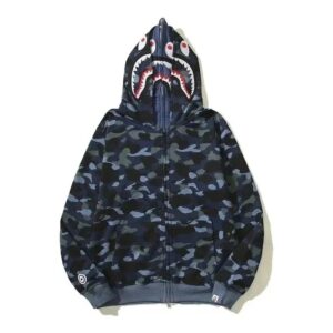 Bape Shark Head Multicolor Hoodie