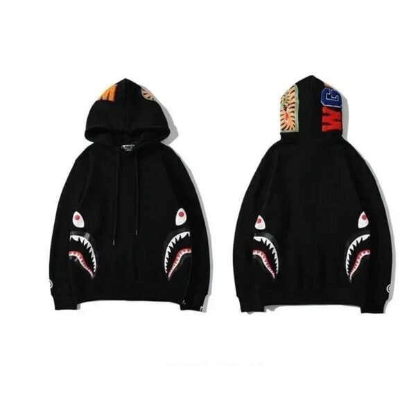 Bape Shark Head Multicolor Hoodie