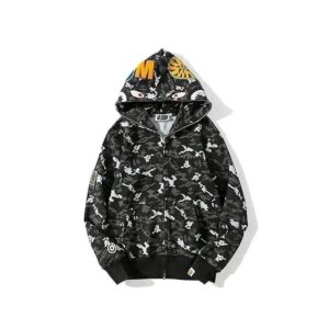 Bape Shark Head Multicolor Hoodie