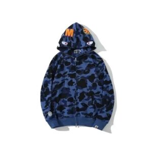 Bape Shark Head Multicolor Hoodie