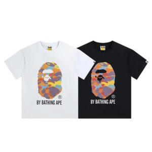 BAPE printed short-sleeved T-shirt Japanese tide men
