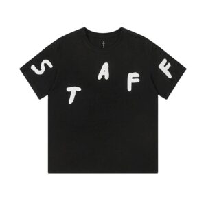 TravisScott Cactus JackFesrivalStaffTee Rap Tour Short Sleeve