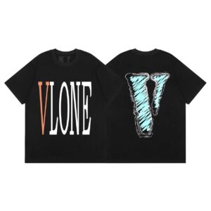 VLONE High Quality Hand Painted Logo Big V Short Sleeve