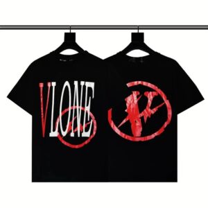 VLONExFragmentDesign co-branded lightning bolt big logo short sleeve T-shirt
