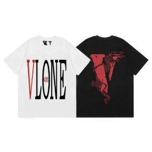 VLONE high quality dragon big V short sleeve