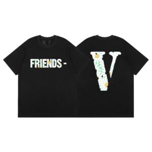 VLONE High-quality chrysanthemum large V short sleeve