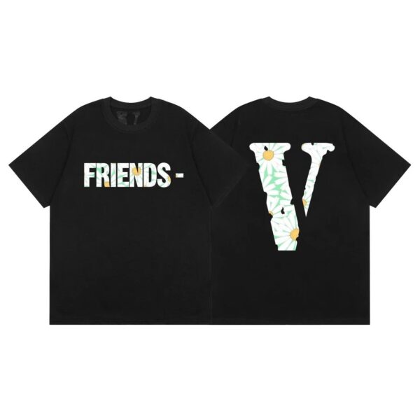 VLONE High-quality chrysanthemum large V short sleeve