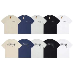 Stussy Mercury Printed Crew T-Shirt