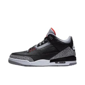 AIR Jordan 3 basketball shoeBlack cement