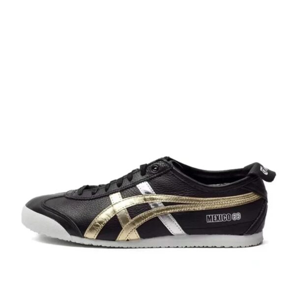Onitsuka Tiger EspadrillesBlack Gold-Original Shoe Quality Genuine Leather - 图片 2