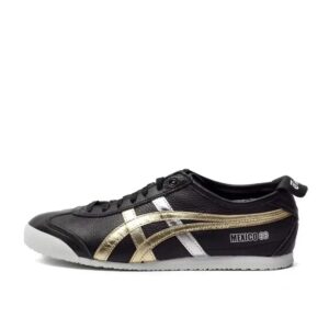 Onitsuka Tiger EspadrillesBlack Gold-Original Shoe Quality Genuine Leather