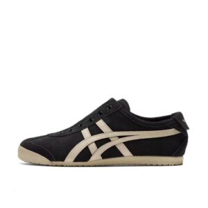 Onitsuka Tiger EspadrillesBlack Brown-Original Shoe Quality Genuine Leather