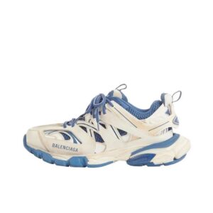 balenciaga track casual sneakers White Blue