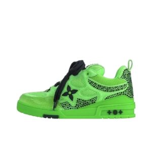 Louis Vuitton Skate sk8 bakery sneakersBlack Green Diamond SK813