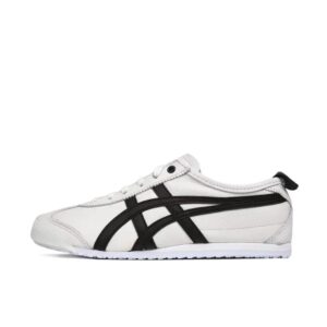 Onitsuka Tiger EspadrillesWhite and Black-Original Shoe Quality Genuine Leather