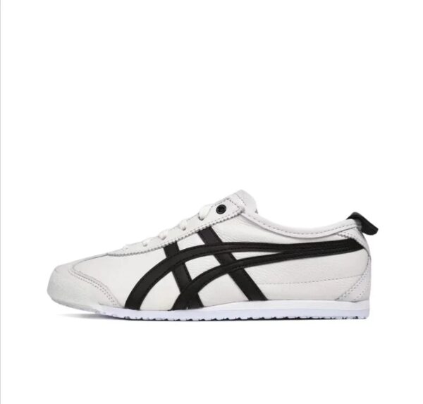 Onitsuka Tiger EspadrillesWhite and Black-Original Shoe Quality Genuine Leather