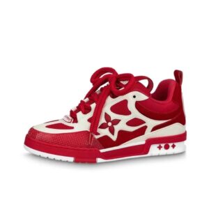 Louis Vuitton Skate sk8 bakery sneakersWhite and Red