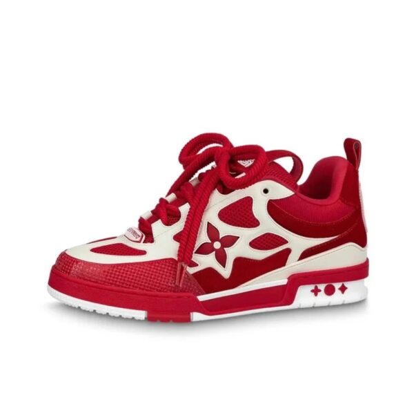 Louis Vuitton Skate sk8 bakery sneakersWhite and Red