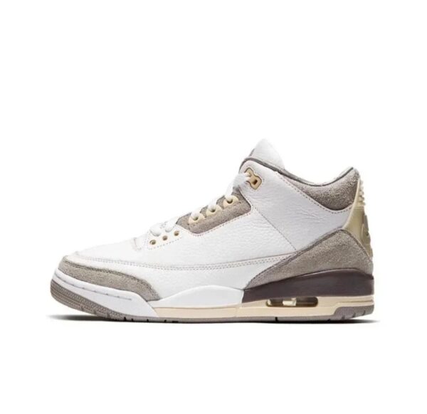 AIR Jordan 3 basketball shoeBeige gray