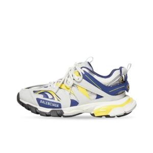 balenciaga track Casual Sneakers White Blue Yellow