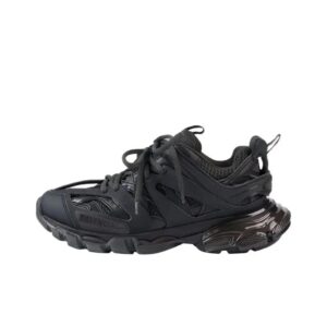 balenciaga track casual sneakers all black