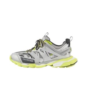balenciaga track casual sneakers gray green