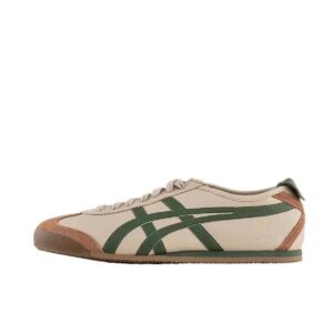 Onitsuka Tiger EspadrillesLeather Brown Green-Original Shoe Quality Genuine Leather