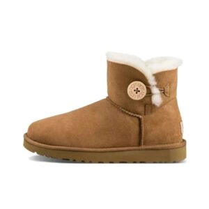 Ugg Chestnut with round buckle