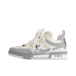 Louis Vuitton Skate sk8 bakery sneakersGray drill