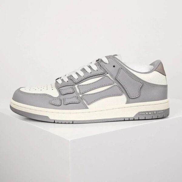 AmiriSkeleton Low-Skel top Sneakers gray bone