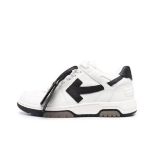 off-whtitle Arrowhead Symbol Vintage Sneakers  White-White Black