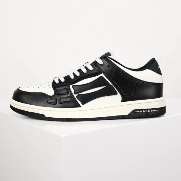 AmiriSkeleton Low-Skel top Sneakers Black bone