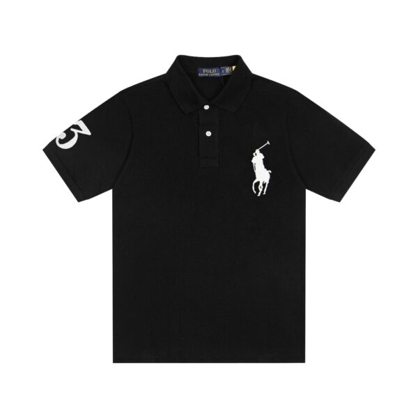 Ralph Lauren Big Horse Embroidery Polo Paul Short Sleeve T-Shirt
