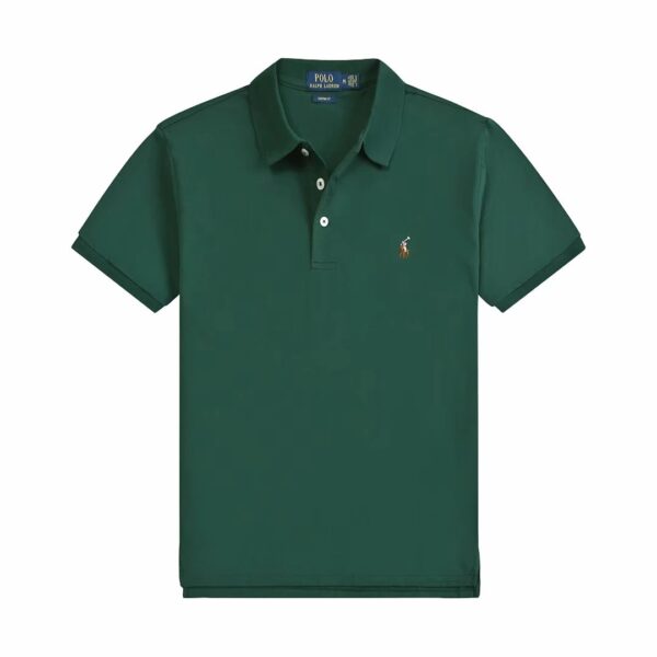 Ralph Lauren 2025 Summer New 3 Button Small Colorful Horse T-Shirt