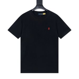 RalphLauren Couple's classic models embroidered cotton T-shirt