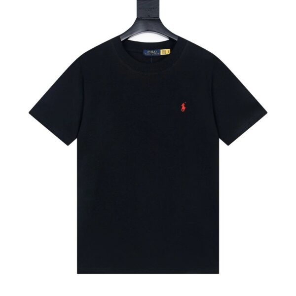 RalphLauren Couple's classic models embroidered cotton T-shirt