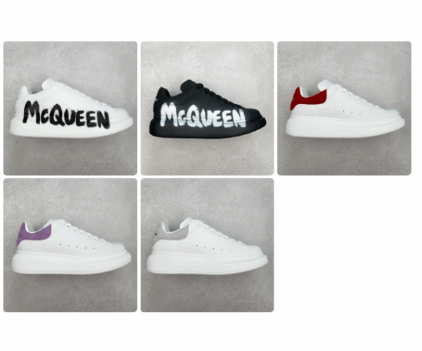 AlexanderMcQueen White Shoes Collection