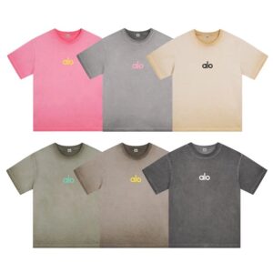 ALO cotton short sleeve T-shirt