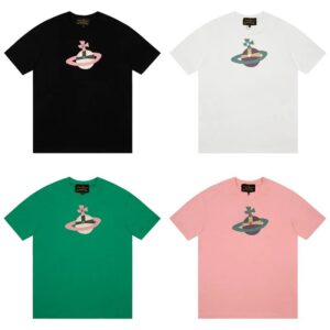 Vivienne Westwood short sleeve t-shirt planet big logo