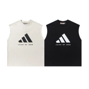 FOG co-branded Adidas cotton sleeveless undershirt