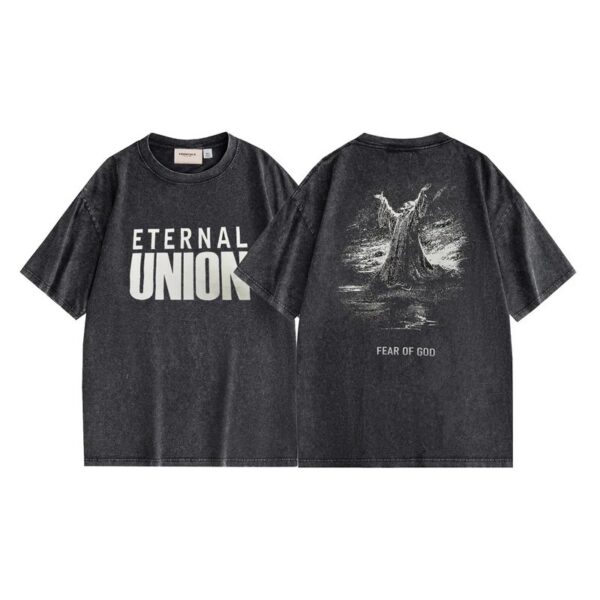 FOG heavyweight cotton T-shirt men's vintage printing logo