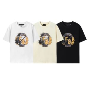 New FOG cotton T-shirt FEAROFGOD vintage wheat logo