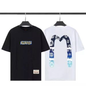 EVISU cotton short sleeve T-shirt