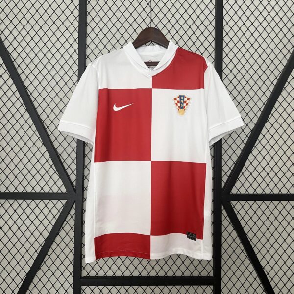 Euro 2024 National Team Soccer Jersey Collection Croatia Home