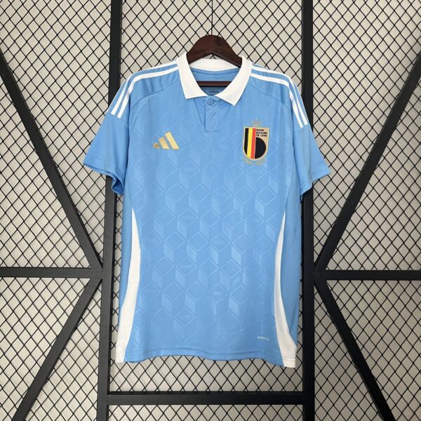 Euro 2024 National Team Soccer Jersey Collection Belgium Away