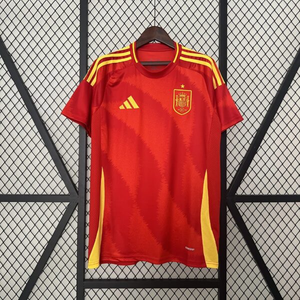 Euro 2024 National Team Soccer Jersey Collection Spain Home