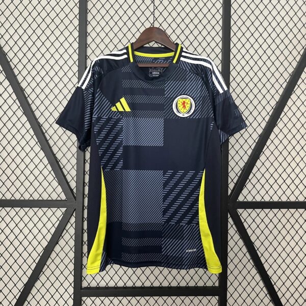 Euro 2024 National Team Soccer Jersey Collection Scotland Home