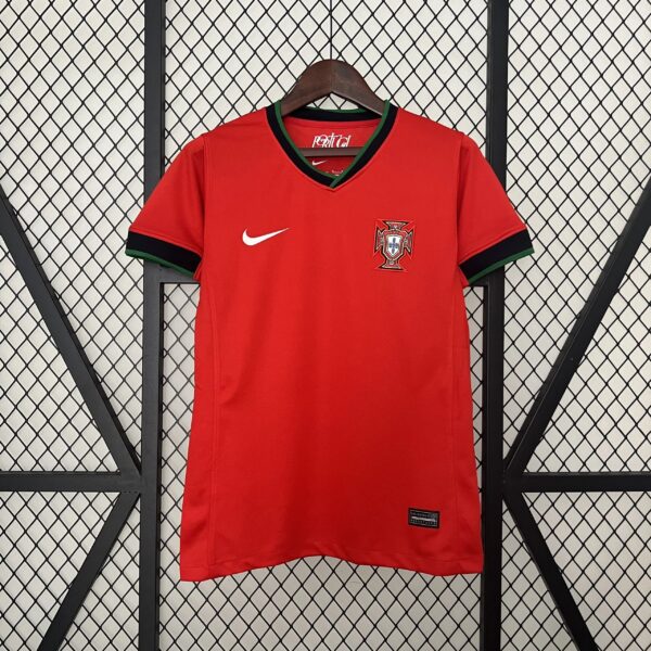 Euro 2024 National Team Soccer Jersey Collection Portugal Home