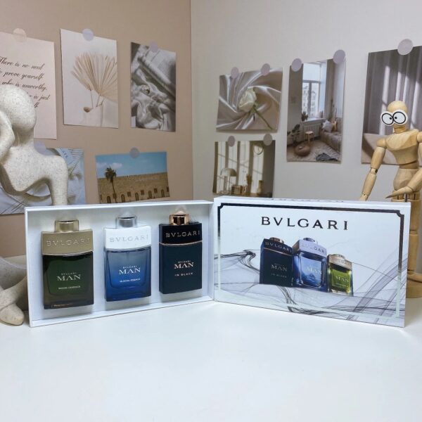 Bvlgari Man In Black Gift Set for Men