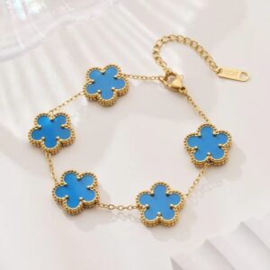 Van Cleef & ArpelsClassic Five Flower Bracelet